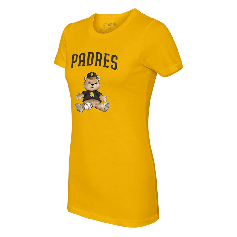 San Diego Padres Tiny Turnip Women's Teddy Boy T-Shirt | MLB New
