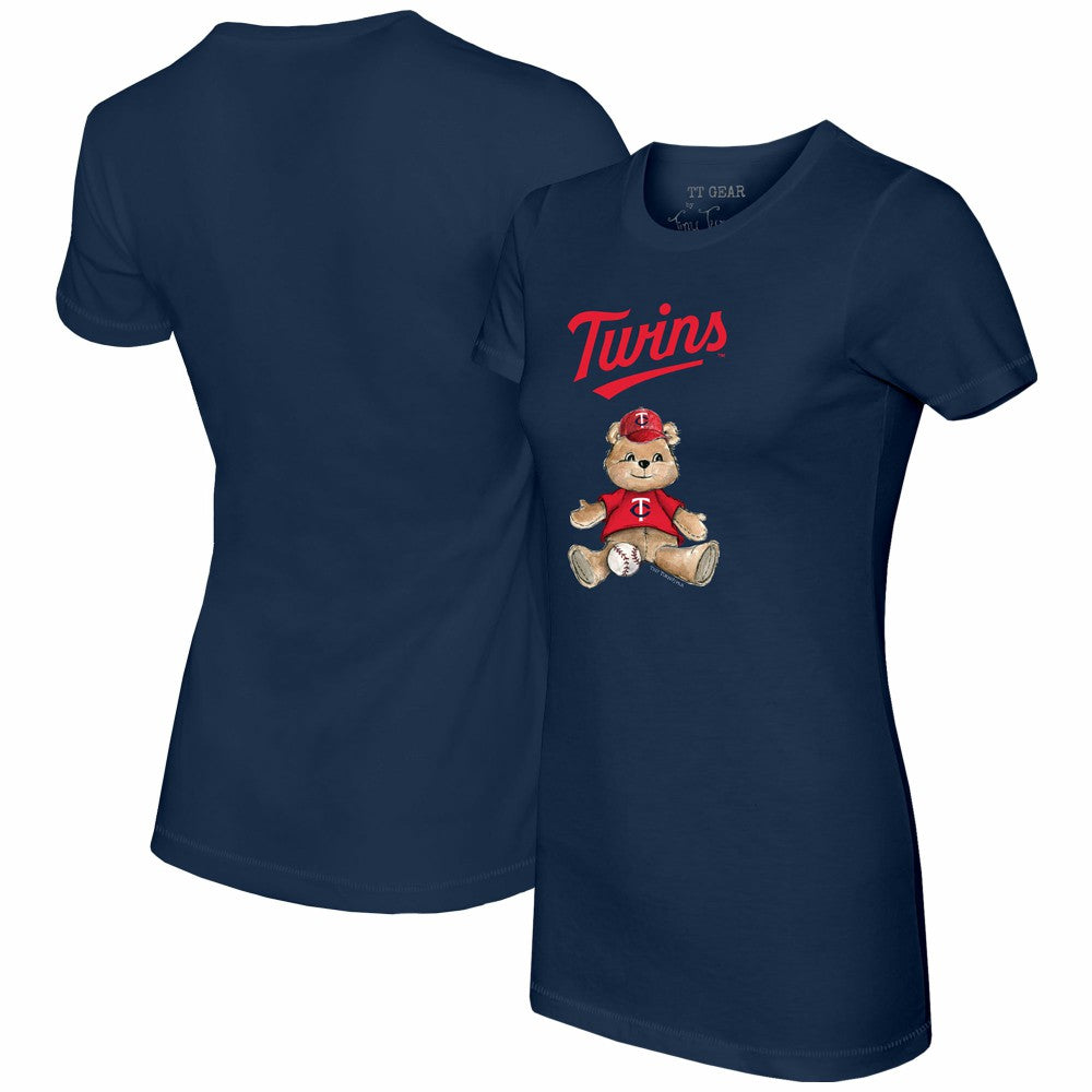 Minnesota Twins Tiny Turnip Women's Teddy Boy T-Shirt | MLB On Sale