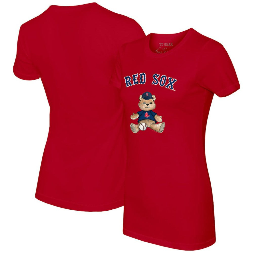Boston Red Sox Tiny Turnip Women's Teddy Boy T-Shirt | MLB Outlet