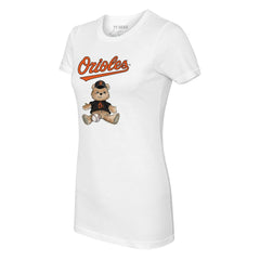 Baltimore Orioles Tiny Turnip Women's Teddy Boy T-Shirt | MLB New