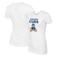 Chicago Cubs Tiny Turnip Women's Teddy Boy T-Shirt | MLB Outlet