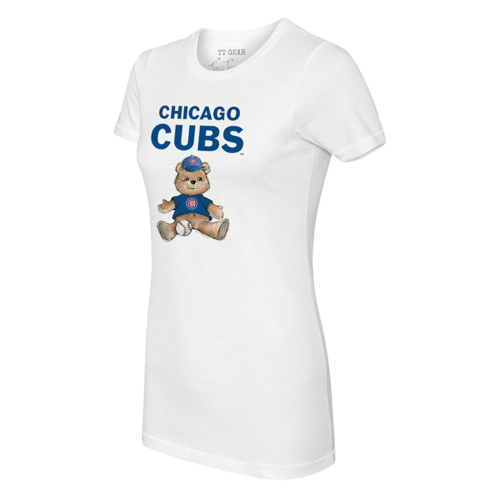 Chicago Cubs Tiny Turnip Women's Teddy Boy T-Shirt | MLB Outlet