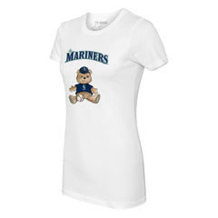 Seattle Mariners Tiny Turnip Women's Teddy Boy T-Shirt | MLB New