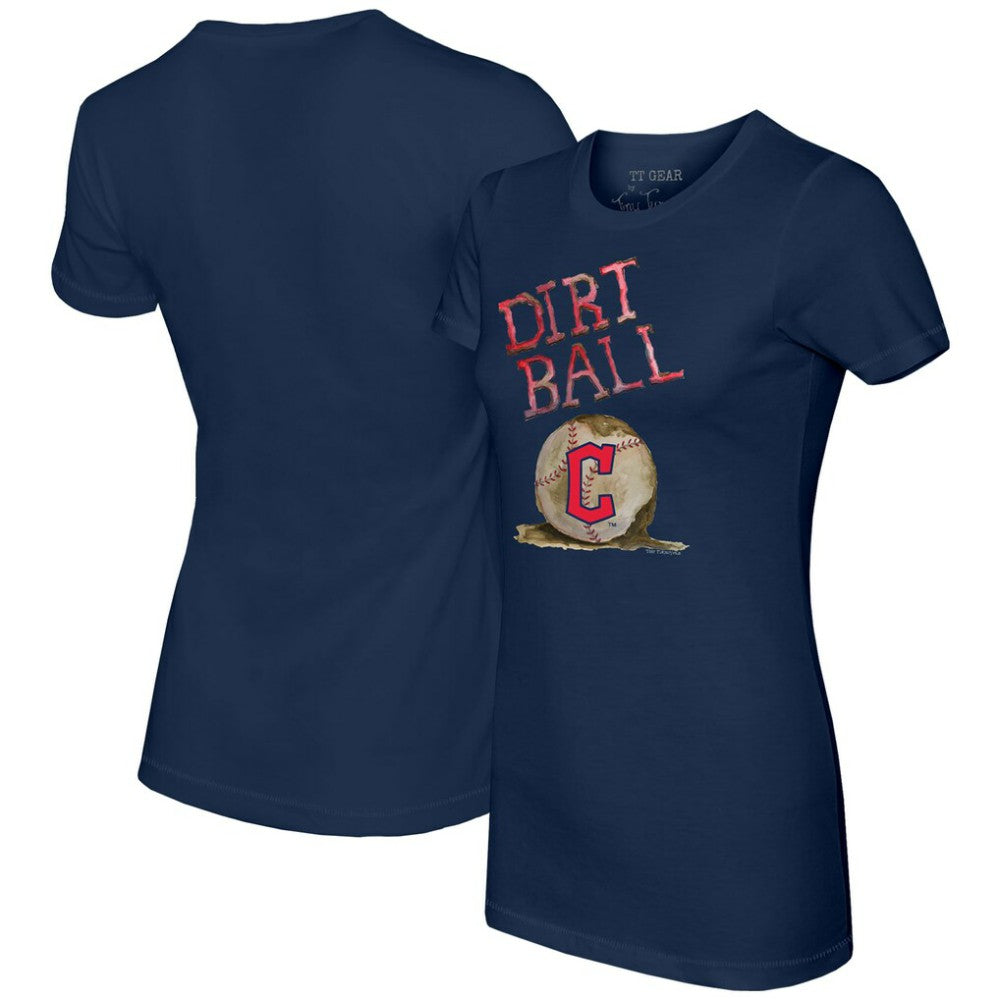 Cleveland Guardians Tiny Turnip Women's Dirt Ball T-Shirt | MLB Discount