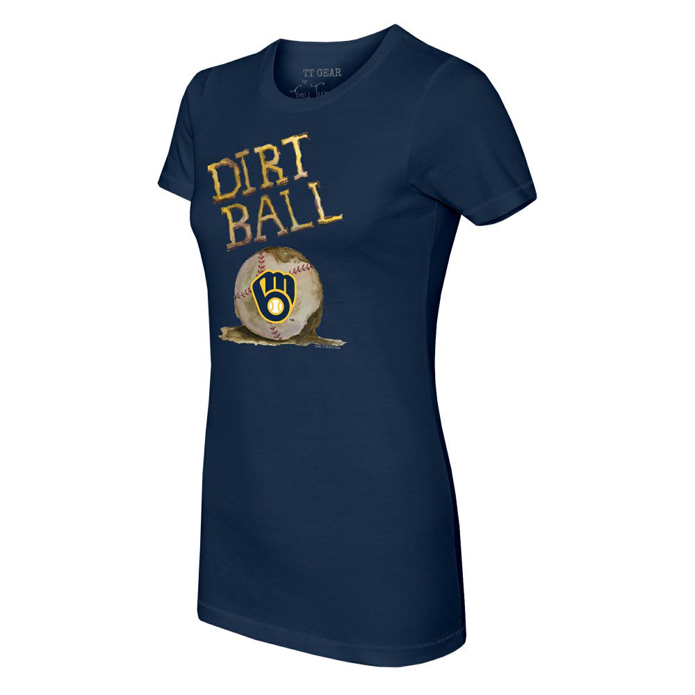 Milwaukee Brewers Tiny Turnip Women's Dirt Ball T-Shirt | MLB For sale