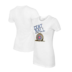 Chicago Cubs Tiny Turnip Women's Dirt Ball T-Shirt | MLB Outlet
