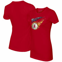 Los Angeles Angels Tiny Turnip Women's Fastball T-Shirt | MLB Discount
