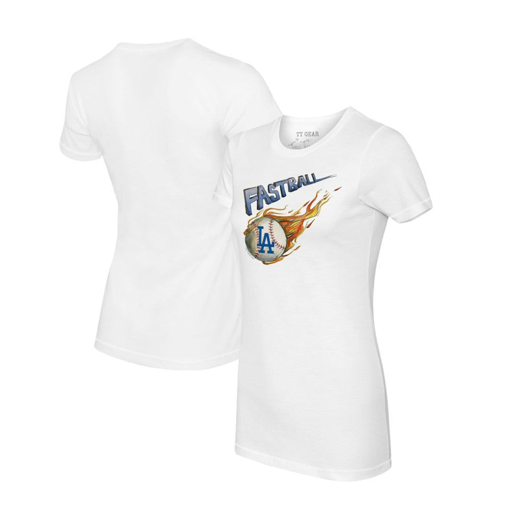 Los Angeles Dodgers Tiny Turnip Women's Fastball T-Shirt | MLB Online