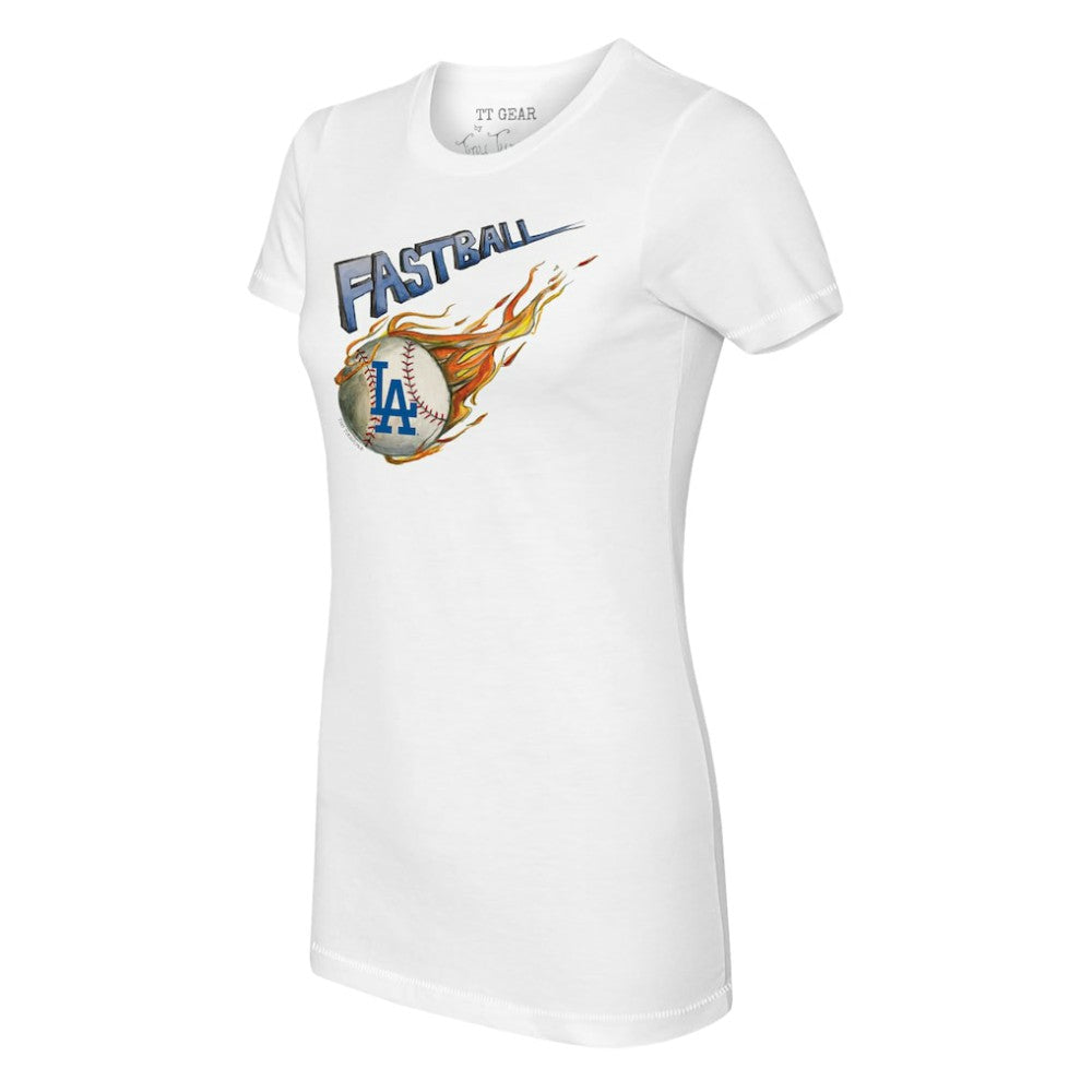 Los Angeles Dodgers Tiny Turnip Women's Fastball T-Shirt | MLB Online