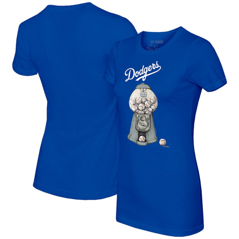 Los Angeles Dodgers Tiny Turnip Women's Gumball Machine T-Shirt | MLB Shop