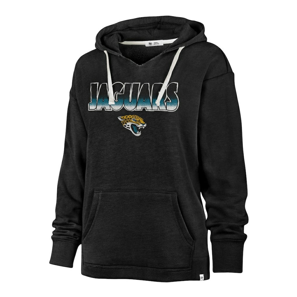 Jacksonville Jaguars 47 brand '47 Women's Color Rise Kennedy Pullover Hoodie
