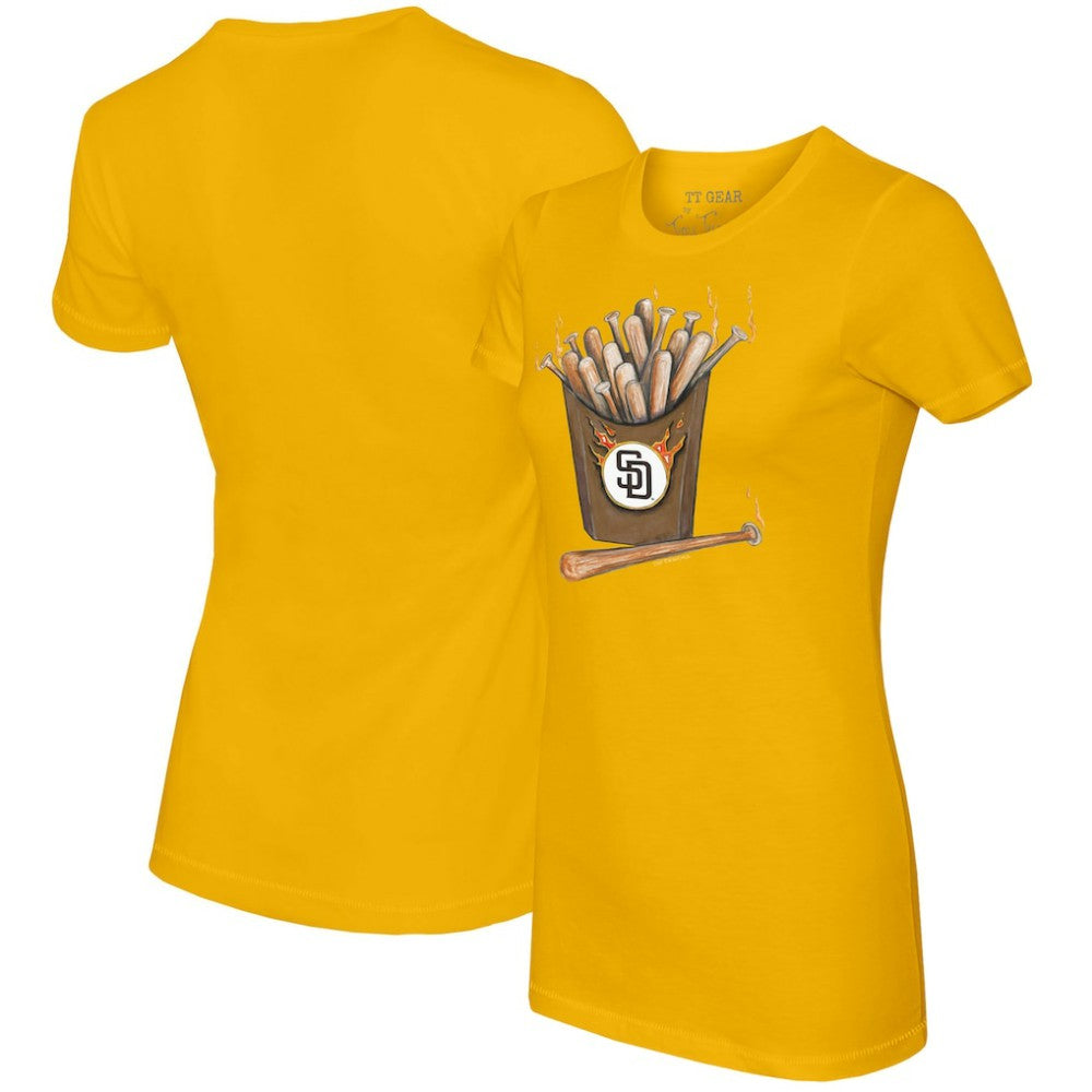 San Diego Padres Tiny Turnip Women's Hot Bats T-Shirt | MLB US
