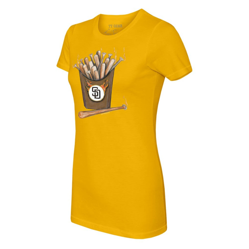 San Diego Padres Tiny Turnip Women's Hot Bats T-Shirt | MLB US