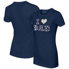 Houston Astros Tiny Turnip Women's I Love Dad T-Shirt | MLB On Sale