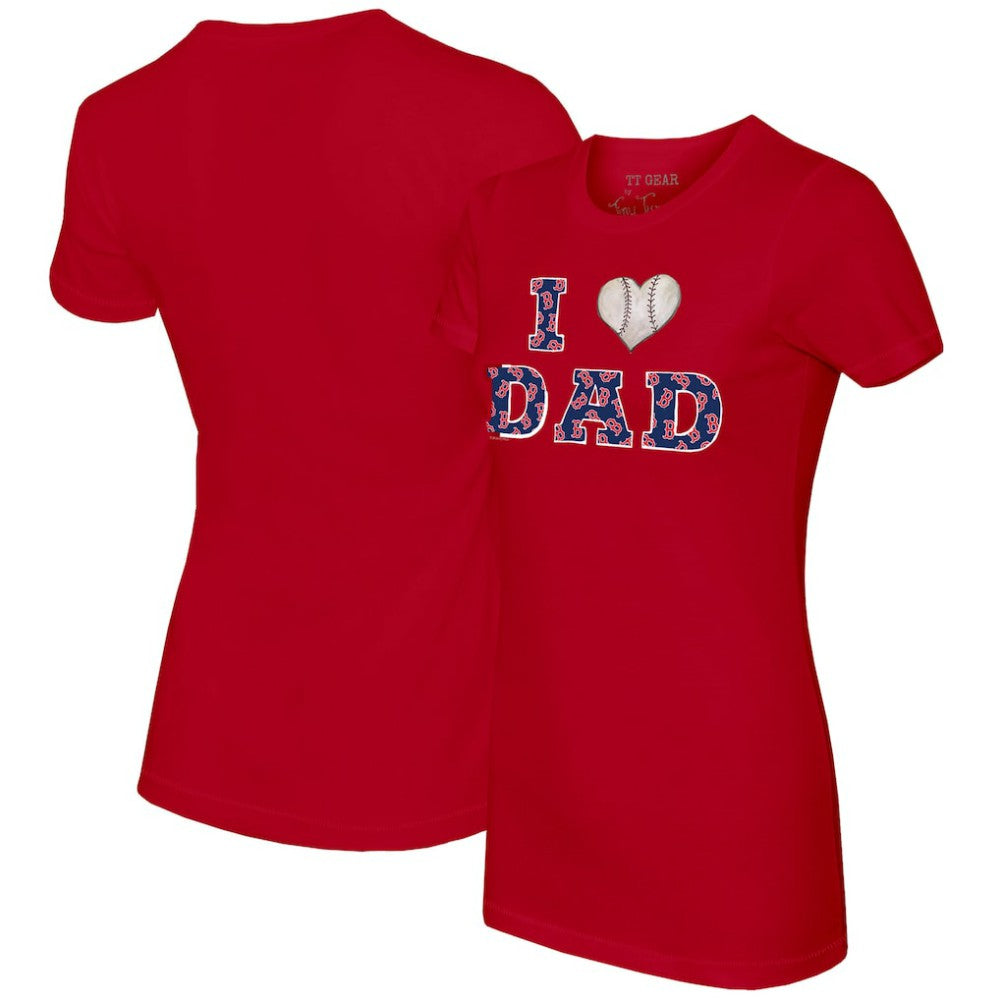Boston Red Sox Tiny Turnip Women's I Love Dad T-Shirt | MLB Online