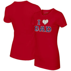 Boston Red Sox Tiny Turnip Women's I Love Dad T-Shirt | MLB Online