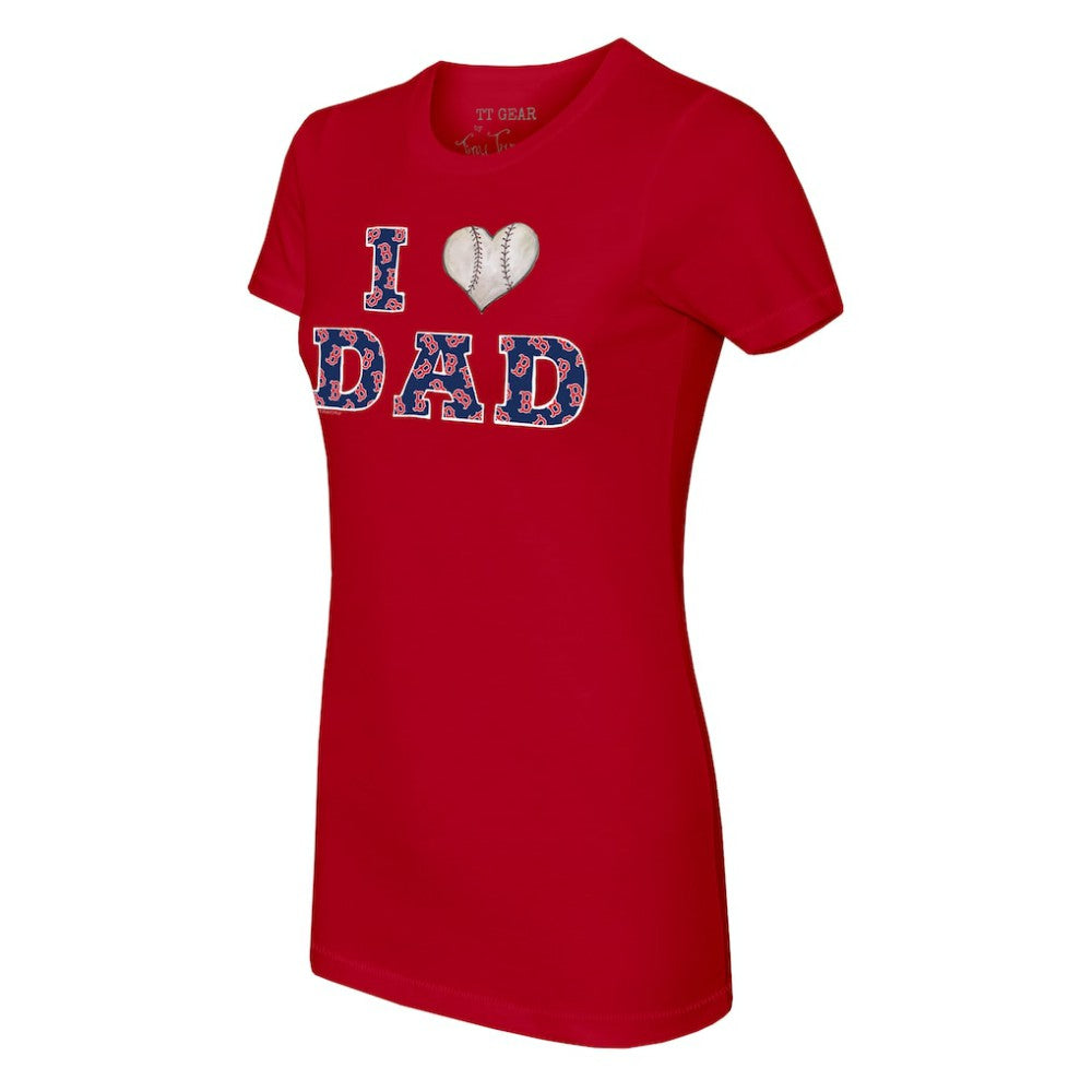 Boston Red Sox Tiny Turnip Women's I Love Dad T-Shirt | MLB Online