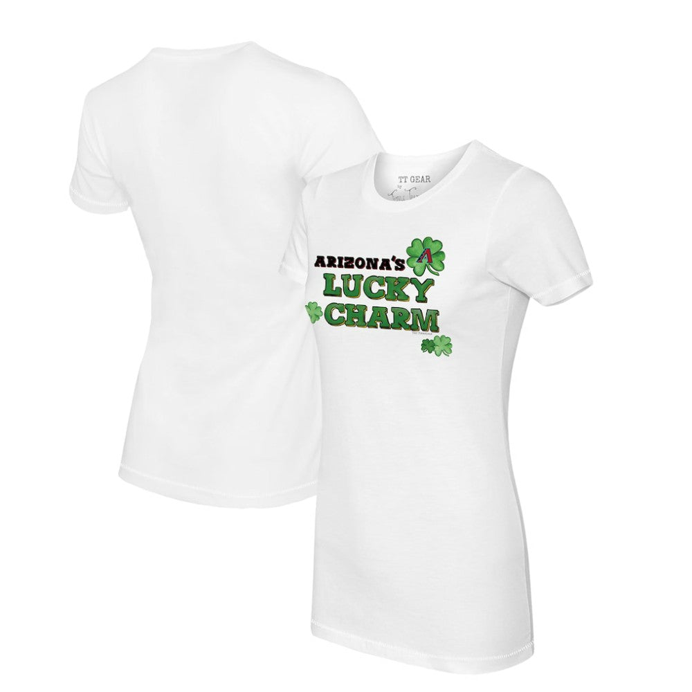 Arizona Diamondbacks Tiny Turnip Women's Lucky Charm T-Shirt | MLB New