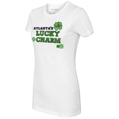 Atlanta Braves Tiny Turnip Women's Lucky Charm T-Shirt | MLB US