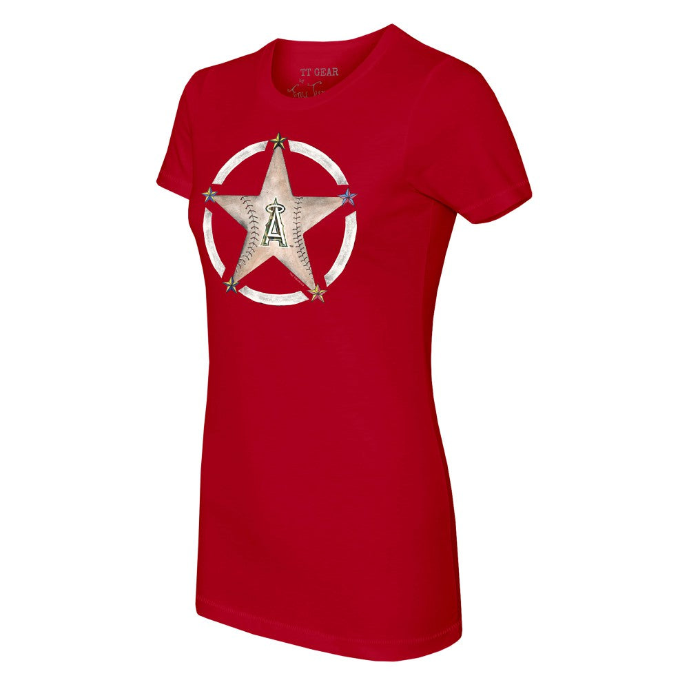 Los Angeles Angels Tiny Turnip Women's Military Star T-Shirt | MLB Shop