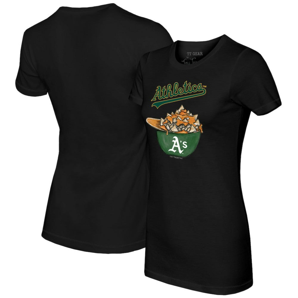 Athletics Tiny Turnip Women's Nacho Helmet T-Shirt | MLB Online
