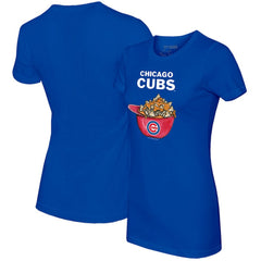 Chicago Cubs Tiny Turnip Women's Nacho Helmet T-Shirt | MLB Shop