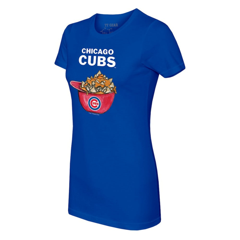 Chicago Cubs Tiny Turnip Women's Nacho Helmet T-Shirt | MLB Shop