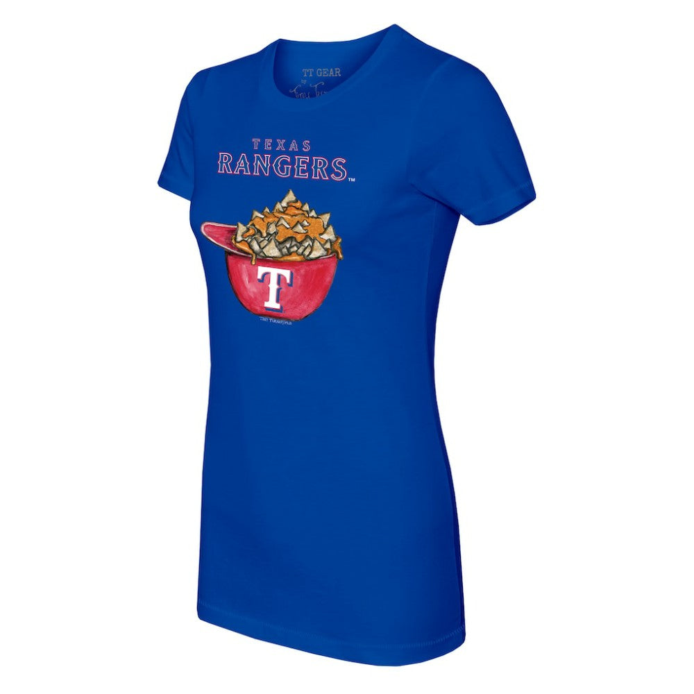 Texas Rangers Tiny Turnip Women's Nacho Helmet T-Shirt | MLB Shop