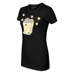 Pittsburgh Pirates Tiny Turnip Women's Popcorn T-Shirt | MLB For sale