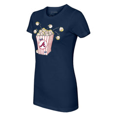 Atlanta Braves Tiny Turnip Women's Popcorn T-Shirt | MLB For sale