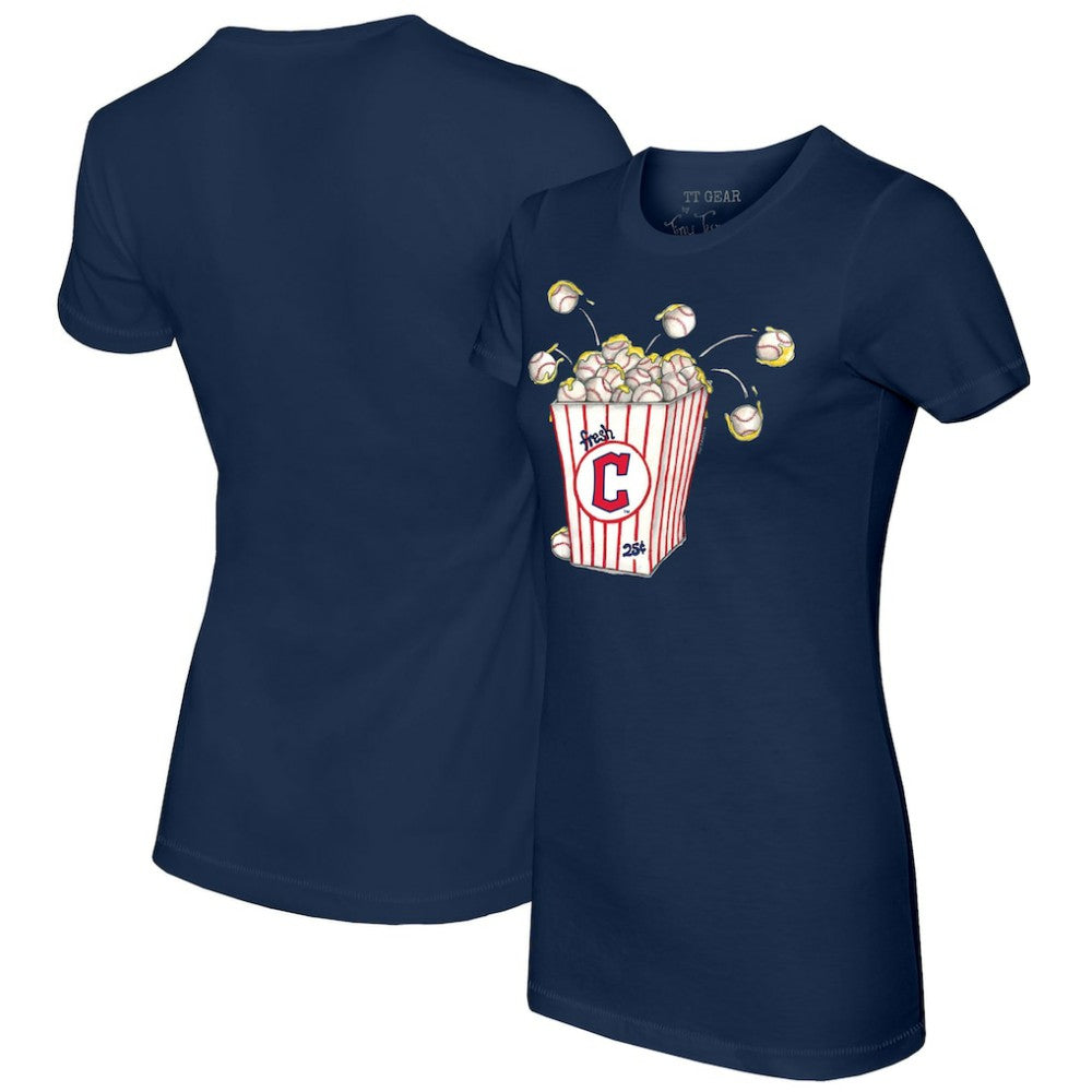 Cleveland Guardians Tiny Turnip Women's Popcorn T-Shirt | MLB Sale