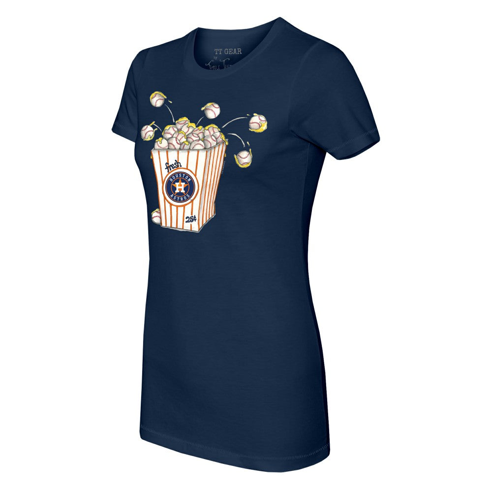 Houston Astros Tiny Turnip Women's Popcorn T-Shirt | MLB Sale