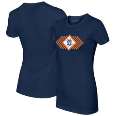 Detroit Tigers Tiny Turnip Women's Prism Arrows T-Shirt | MLB New