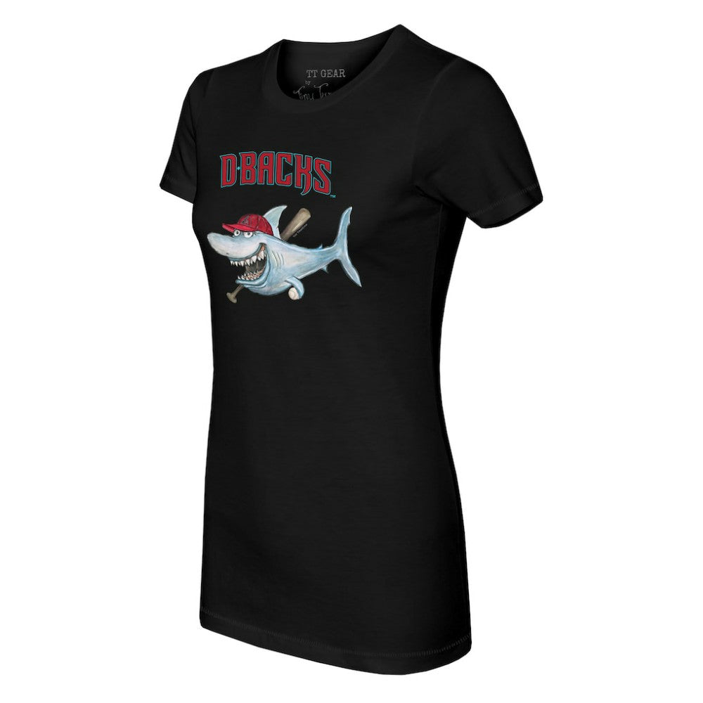 Arizona Diamondbacks Tiny Turnip Women's Shark T-Shirt | MLB New