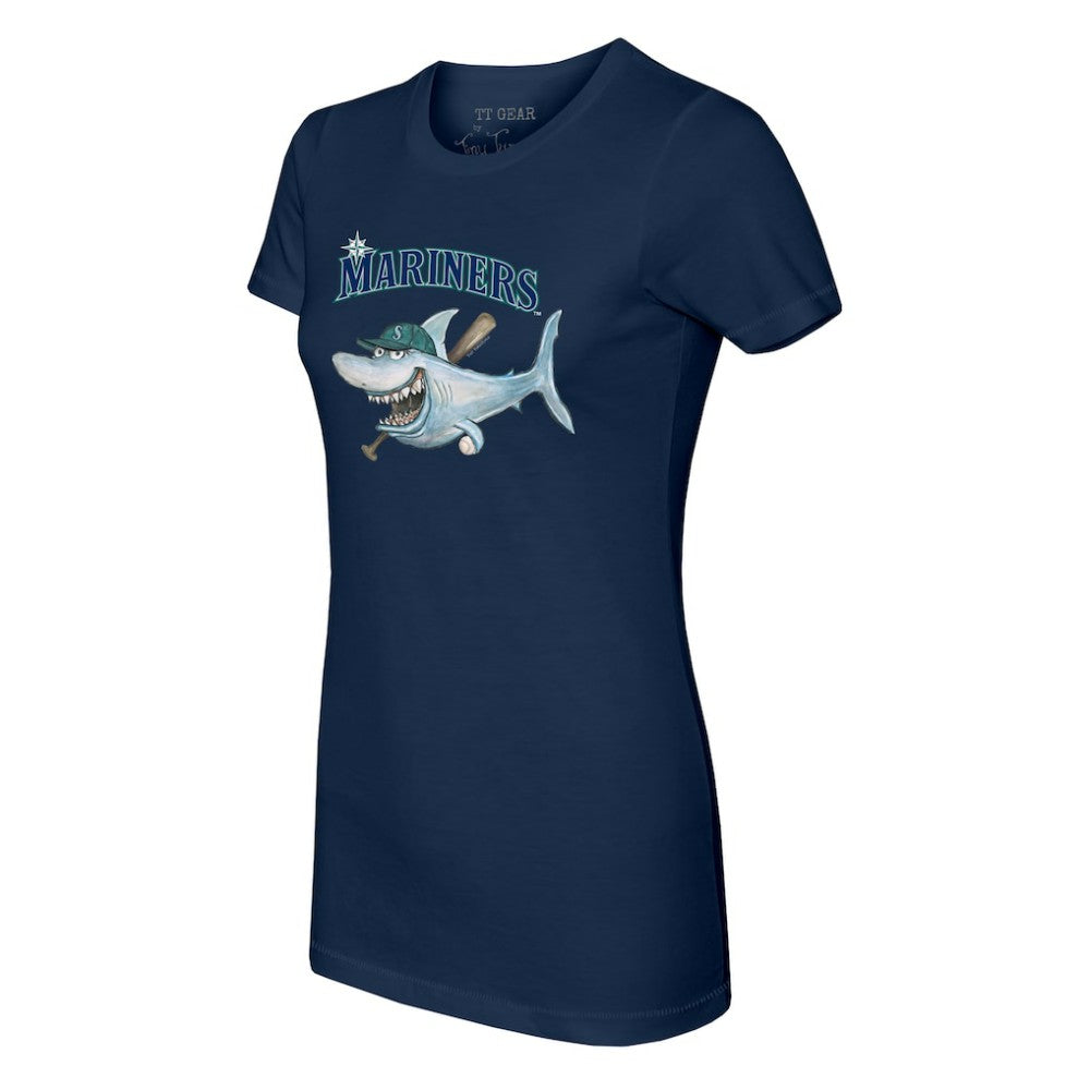 Seattle Mariners Tiny Turnip Women's Shark T-Shirt | MLB Online