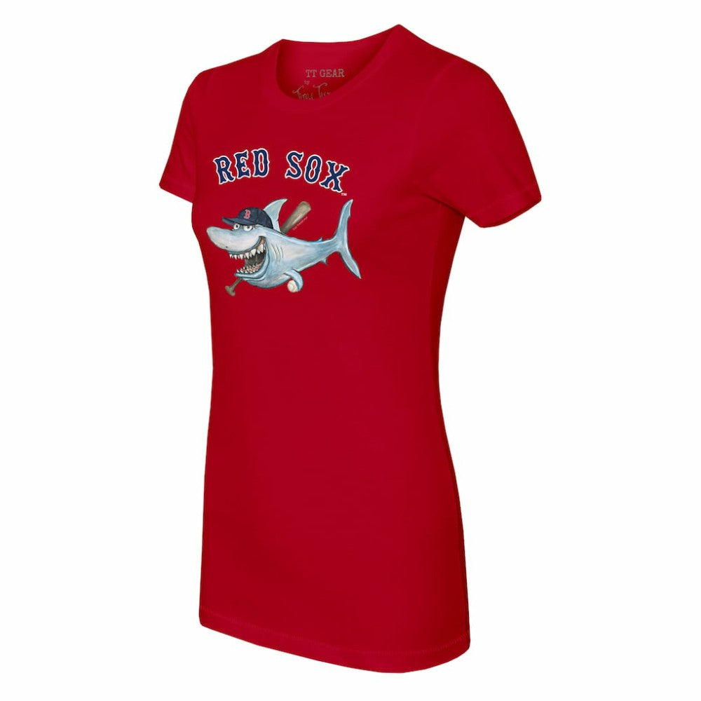 Boston Red Sox Tiny Turnip Women's Shark T-Shirt | MLB Online