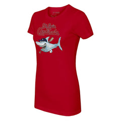 St. Louis Cardinals Tiny Turnip Women's Shark T-Shirt | MLB Sale