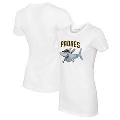 San Diego Padres Tiny Turnip Women's Shark Logo T-Shirt | MLB Online