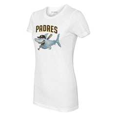 San Diego Padres Tiny Turnip Women's Shark Logo T-Shirt | MLB Online