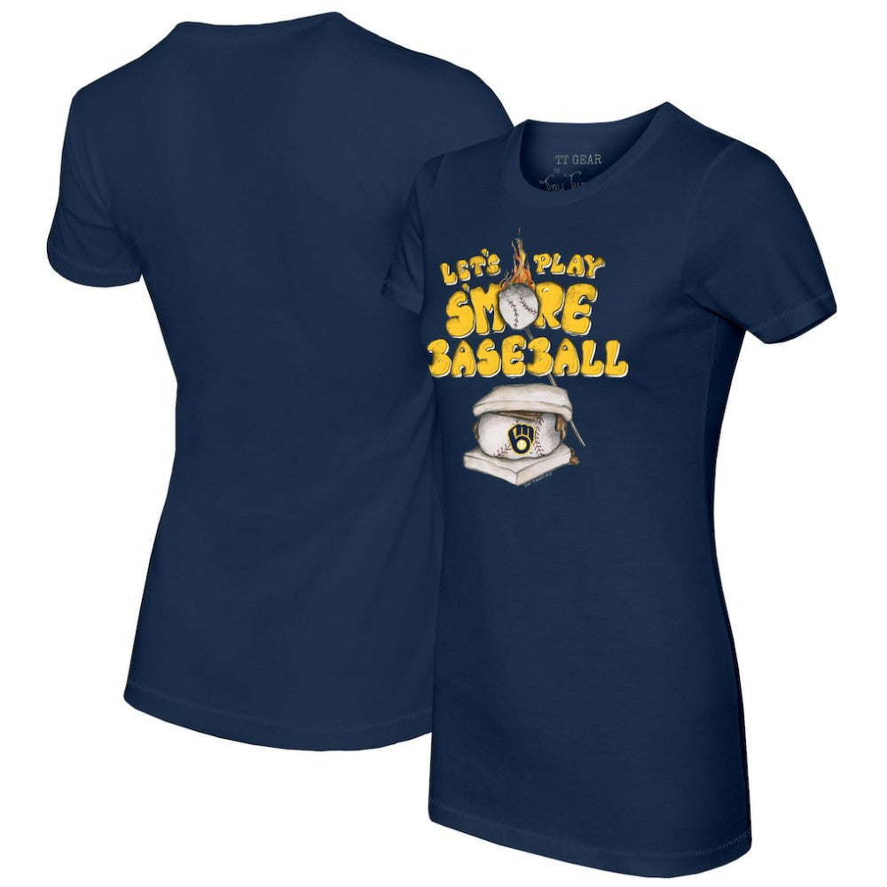 Milwaukee Brewers Tiny Turnip Women's Smores T-Shirt | MLB Online