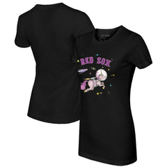 Boston Red Sox Tiny Turnip Women's Space Unicorn T-Shirt | MLB For sale