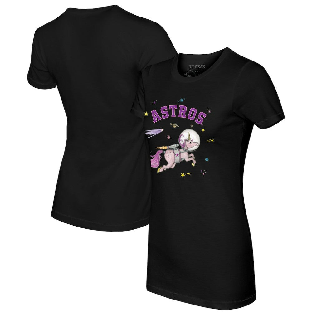 Houston Astros Tiny Turnip Women's Space Unicorn T-Shirt | MLB US