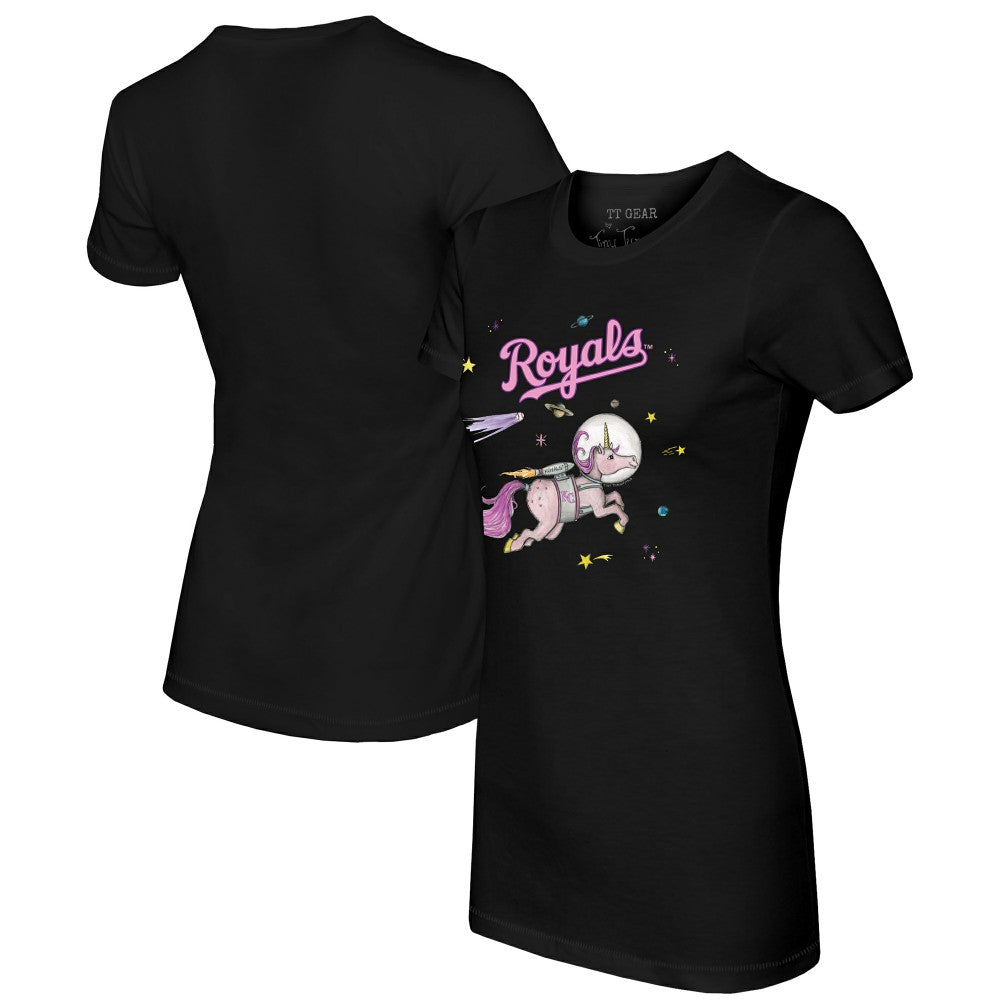 Kansas City Royals Tiny Turnip Women's Space Unicorn T-Shirt | MLB Sale
