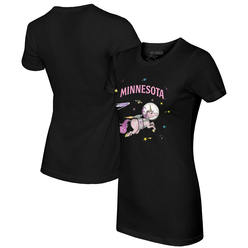 Minnesota Twins Tiny Turnip Women's Space Unicorn T-Shirt | MLB Outlet