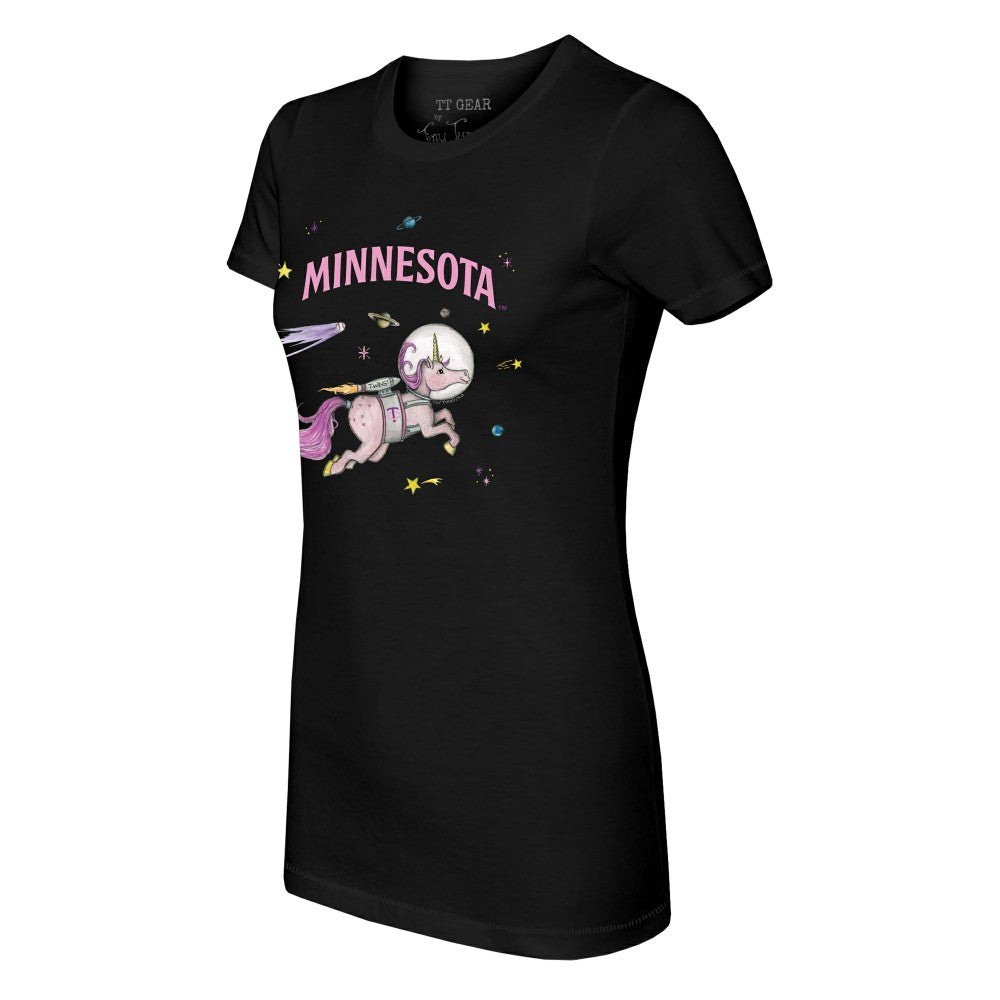 Minnesota Twins Tiny Turnip Women's Space Unicorn T-Shirt | MLB Outlet