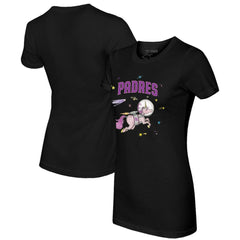 San Diego Padres Tiny Turnip Women's Space Unicorn T-Shirt | MLB New