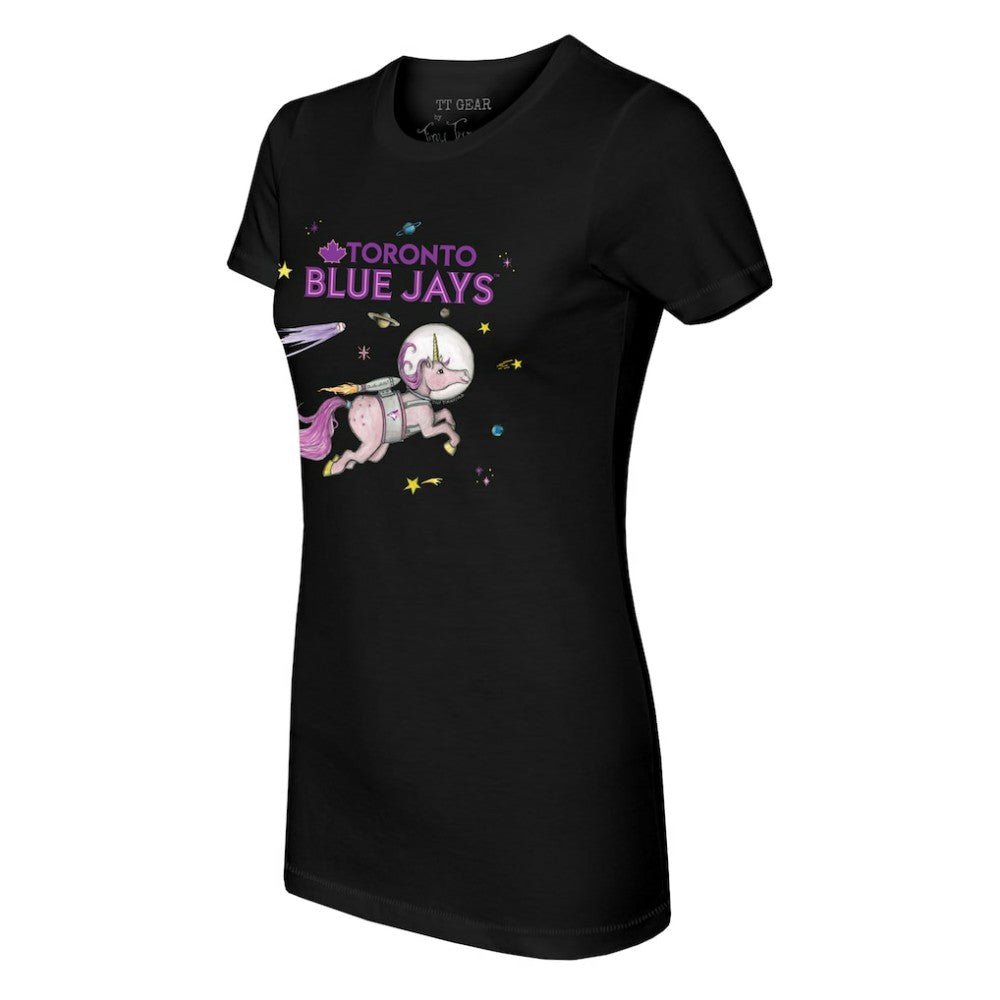 Toronto Blue Jays Tiny Turnip Women's Space Unicorn T-Shirt | MLB Shop