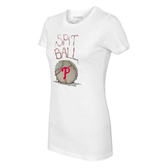 Philadelphia Phillies Tiny Turnip Women's Spit Ball T-Shirt | MLB Sale