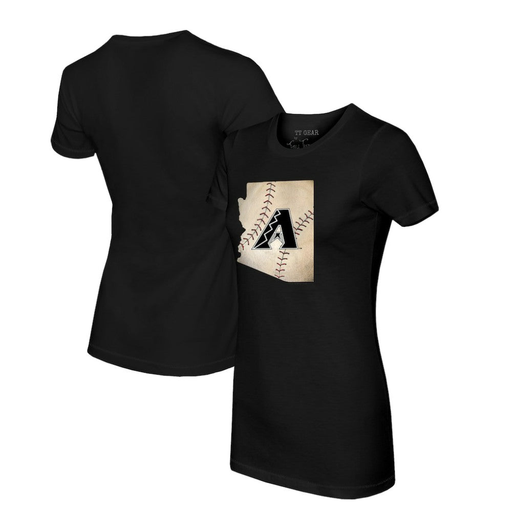 Arizona Diamondbacks Tiny Turnip Women's State Outline T-Shirt | MLB Online