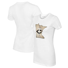 Minnesota Twins Tiny Turnip Women's State Outline T-Shirt | MLB Near me